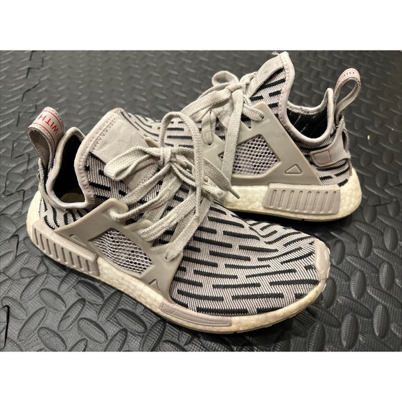 Rare Vtg Adidas NMD XR1 Clear Granite Athletic Running Shoes Size 7 Ultraboost - Picture 1 of 6
